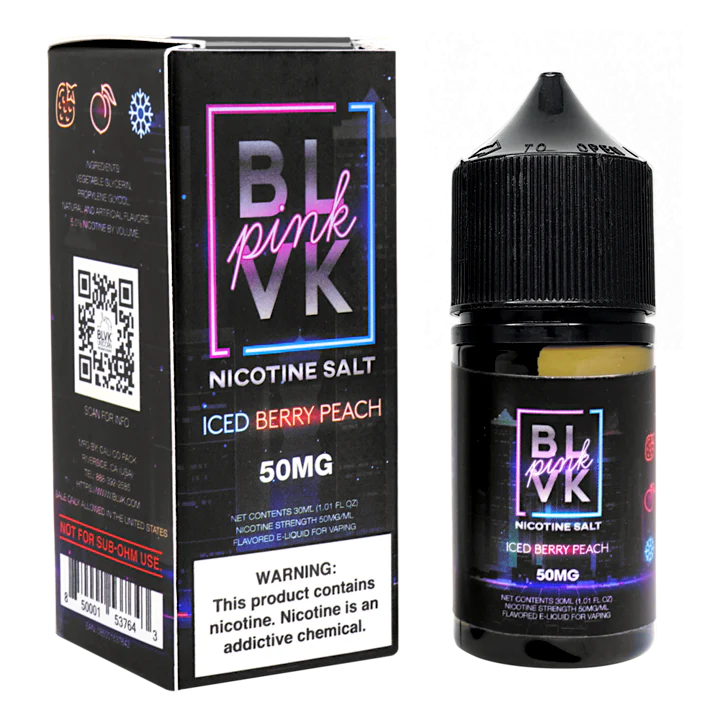 BLVK PINK Nic Salt 30 ML (50 Mg)