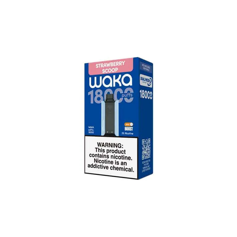 CAIXA WAKA 18.000 PUFFS - 10 UNIDADES