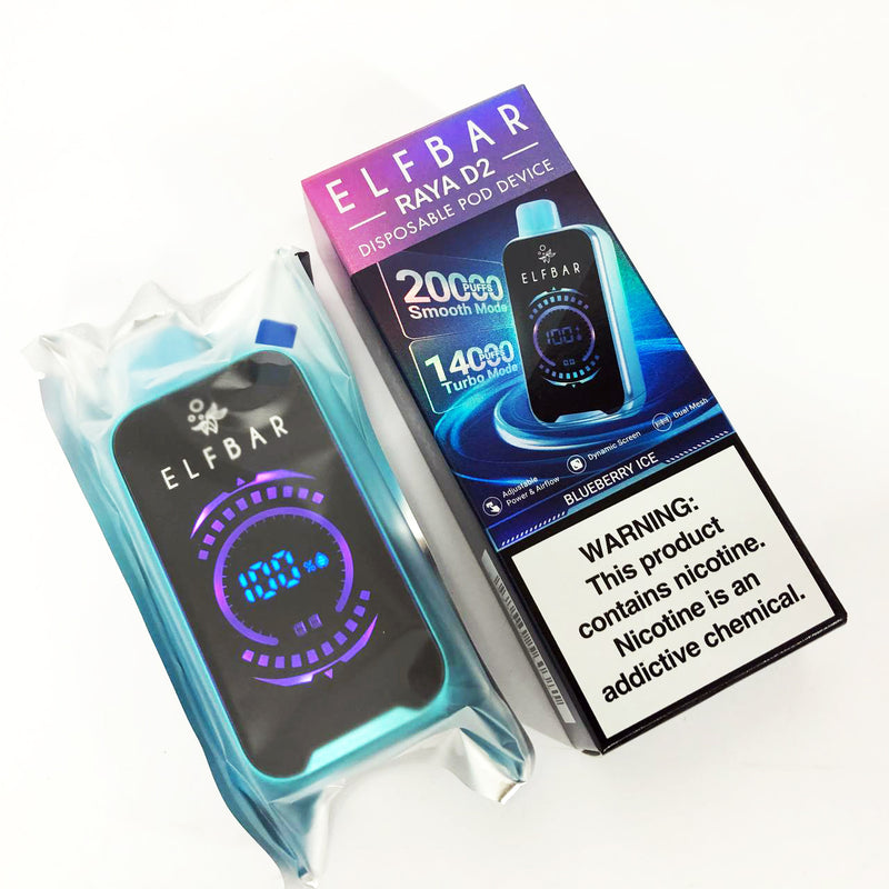 CAIXA ELFBAR D2 20.000 PUFFS - 10 UNIDADES