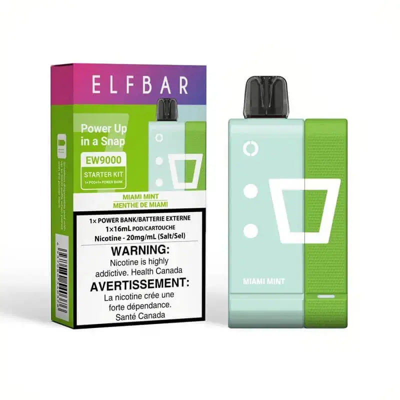 CAIXA ELFBAR EW9.000 KIT + BATERIA - 10 UNIDADES